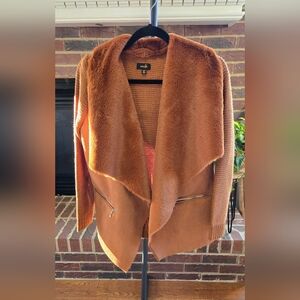 Ontwelfth bohemian brown sweater Jacket Size Small